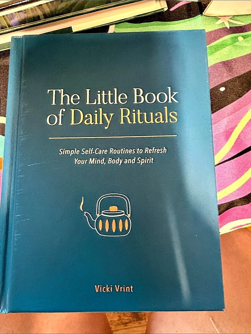 Summersdale The Little Book of Daily Rituals Self-Care Book Blue